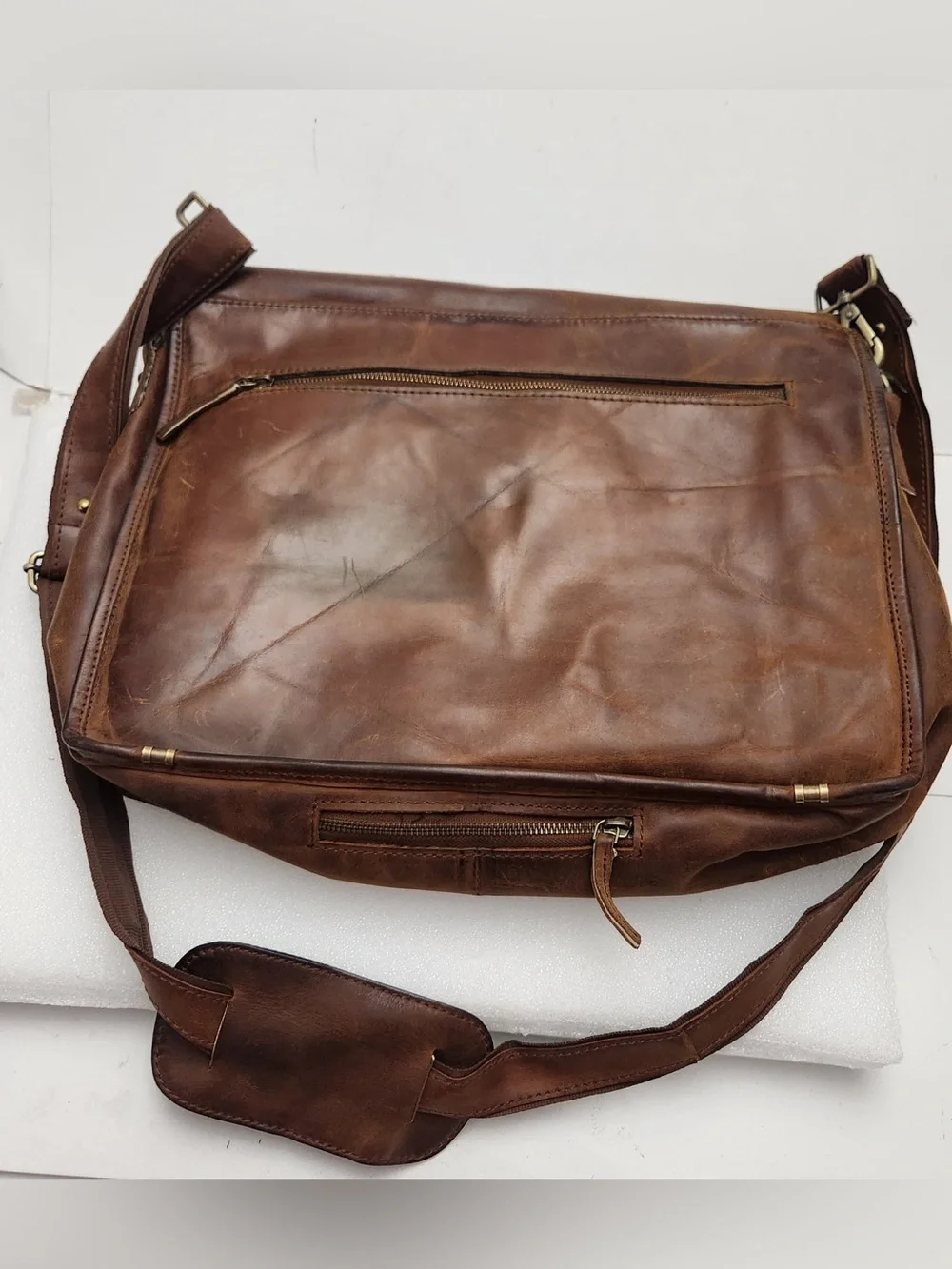 Classic Leather Satchel